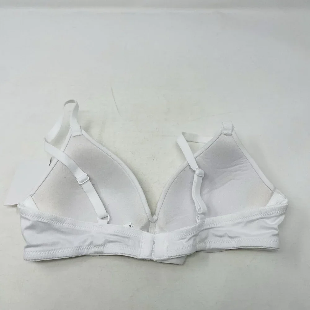 Maidenform Youth Girls Size 32A Contour Microfiber Underwire‎ Bra in White 2490